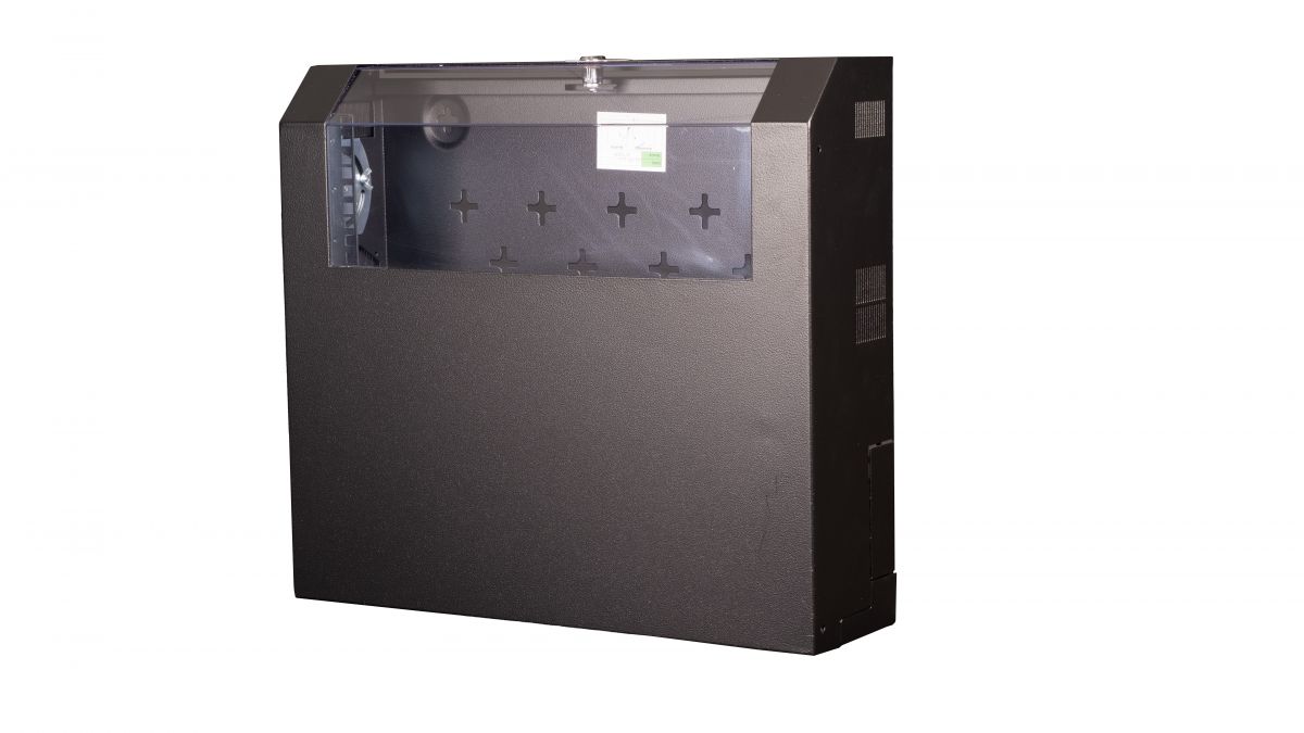 Equip 19 Netzwerkschrank Stahltür SF 500x475mm 5HE schwarz