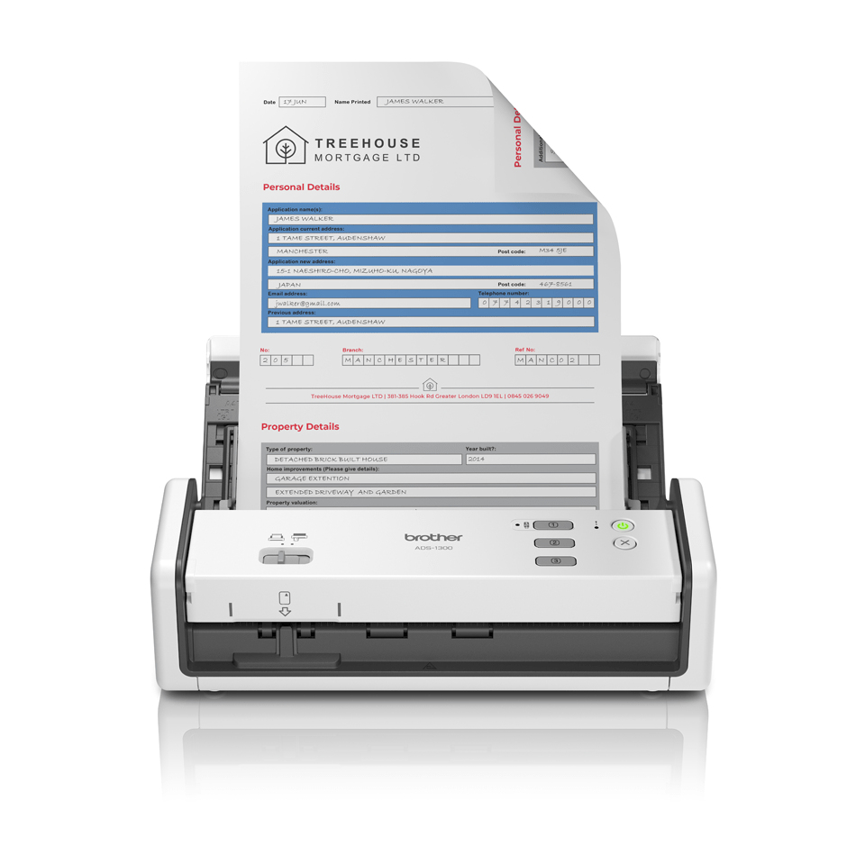 brother ADS-1300 Dokumentenscanner