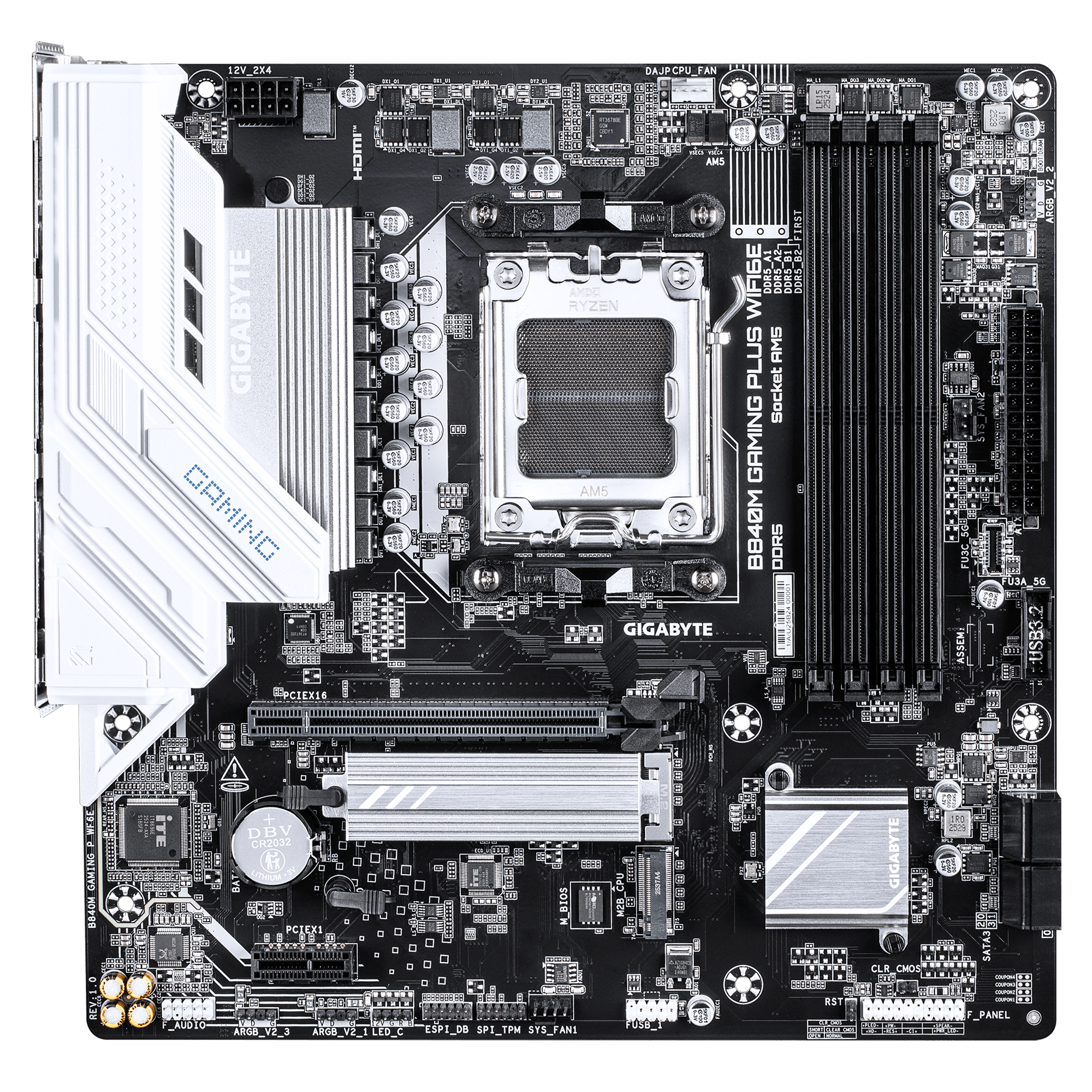 Gigabyte GA-B840M Gaming P WF6E (AM5) (D)
