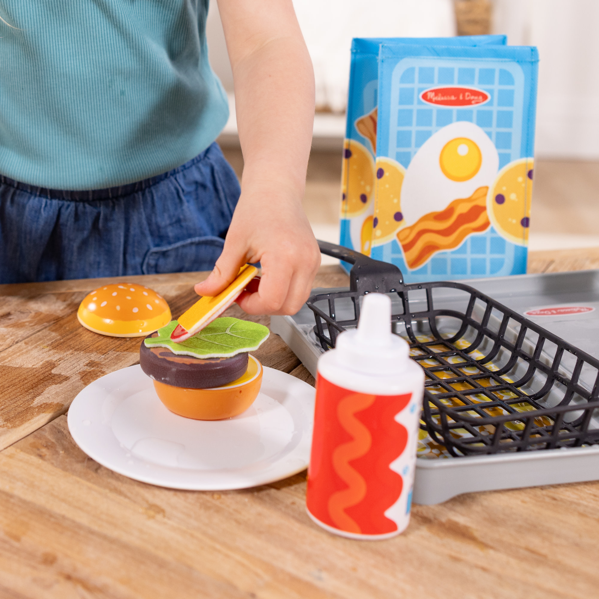 Melissa & Doug - Water WOW! Grill Set, Spielküche