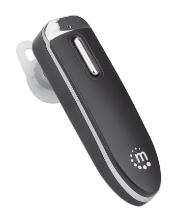 MANHATTAN Bluetooth-Headset Bluetooth 4.0 + EDR In-Ear Design omnidirektionales Mikrofon integrierte Bedienelemente schwarz
