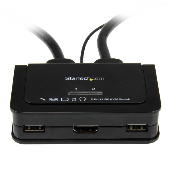 2 PORT HDMI CABLE KVM SWITCH IN