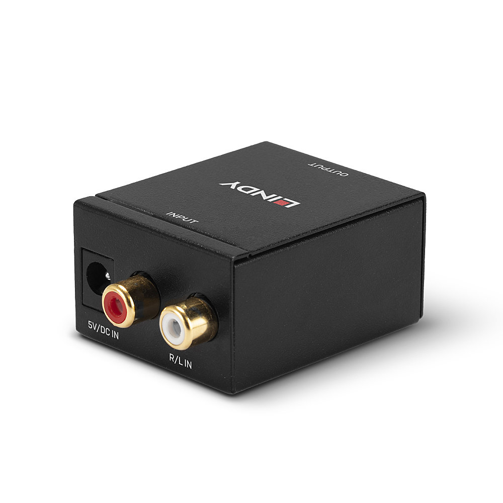 LINDY Phono to TosLink (Optical) & Coaxial ADC