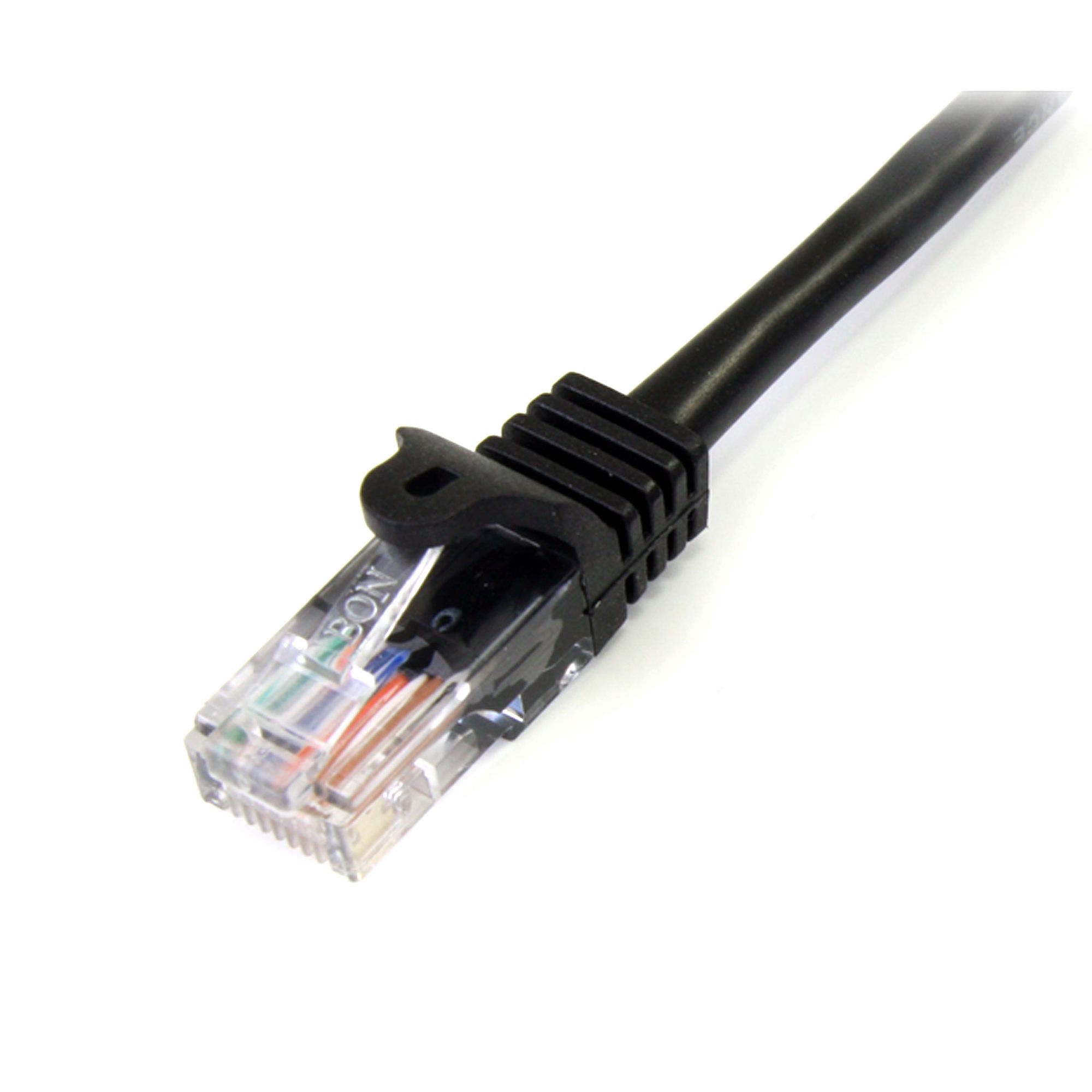 3M BLACK CAT 5E PATCH CABLE .