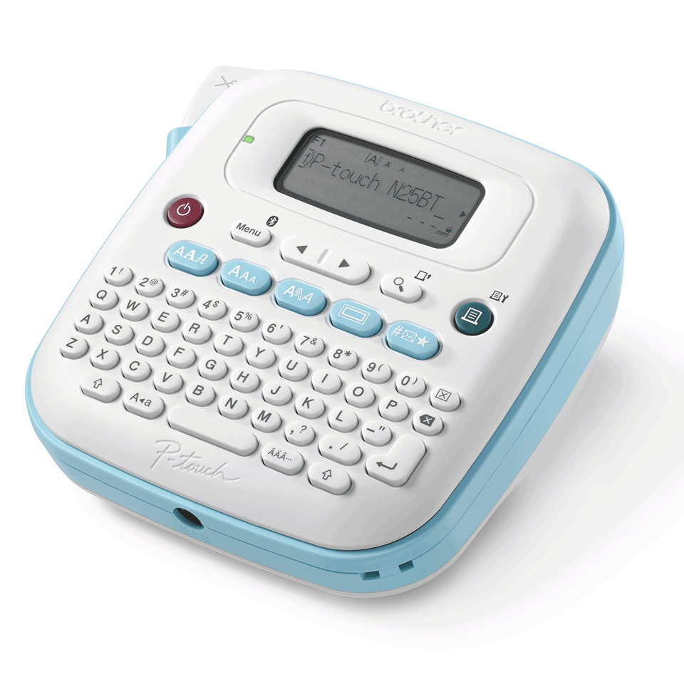brother P-touch PT-N25BT Beschriftungsgerät blau, weiß