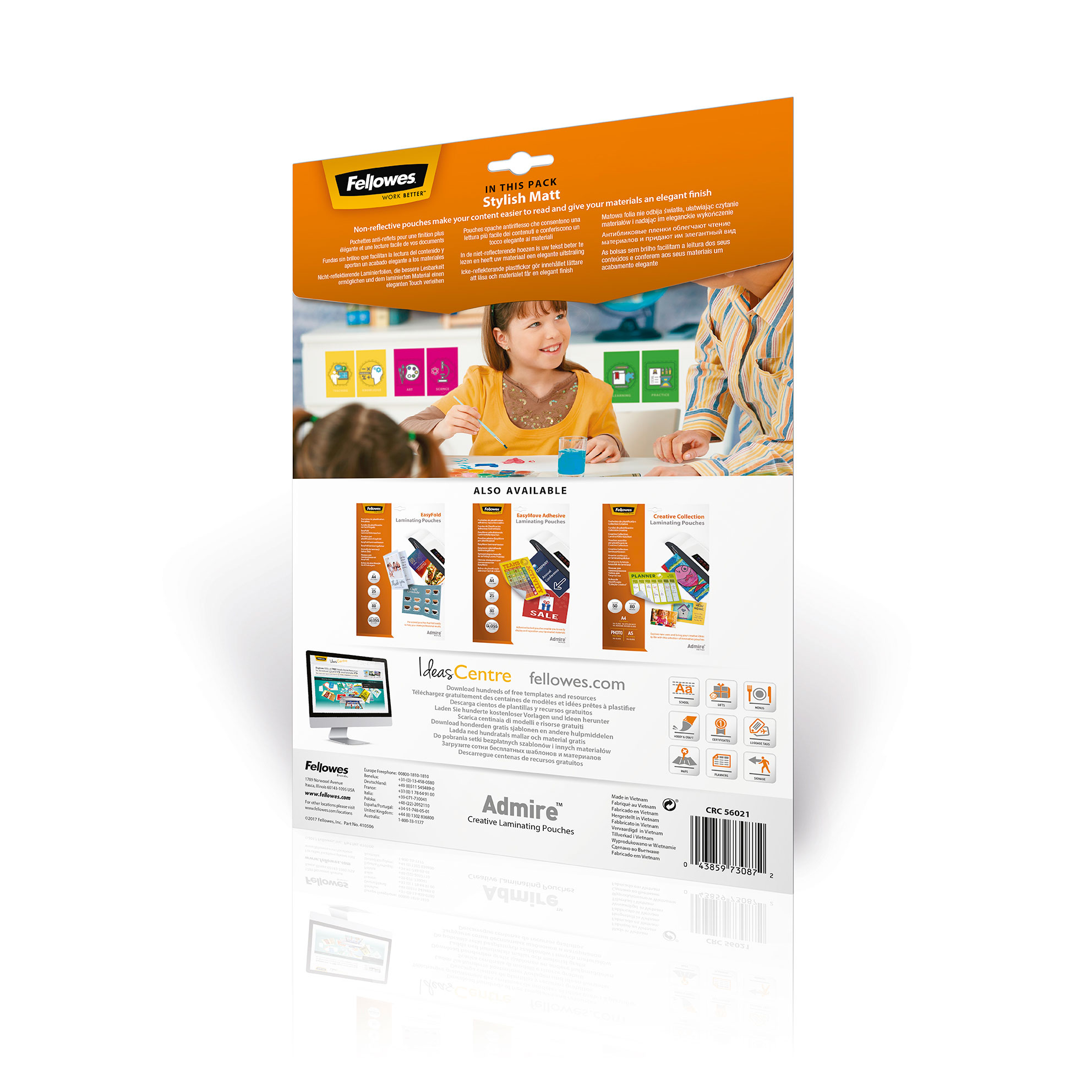 Fellowes Admire Laminierfolie A4 80 Mikron Matt
