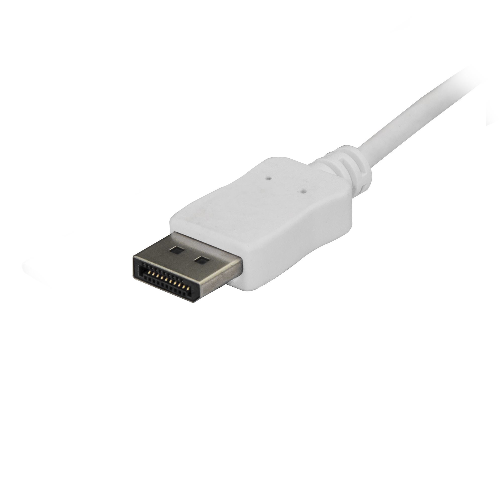 StarTech.com 1,8m USB-C auf DisplayPort Kabel 4K 60Hz Weiß