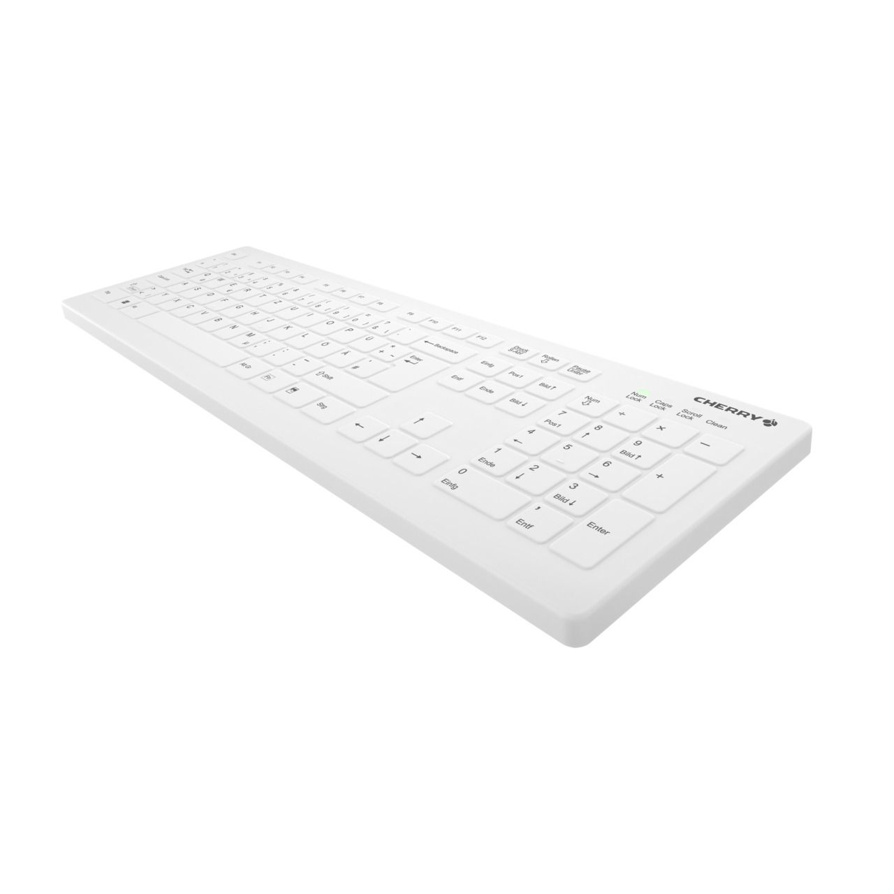 CHERRY AK-C8112 Medical Keyboard Hygiene-Tastatur kabellos weiß