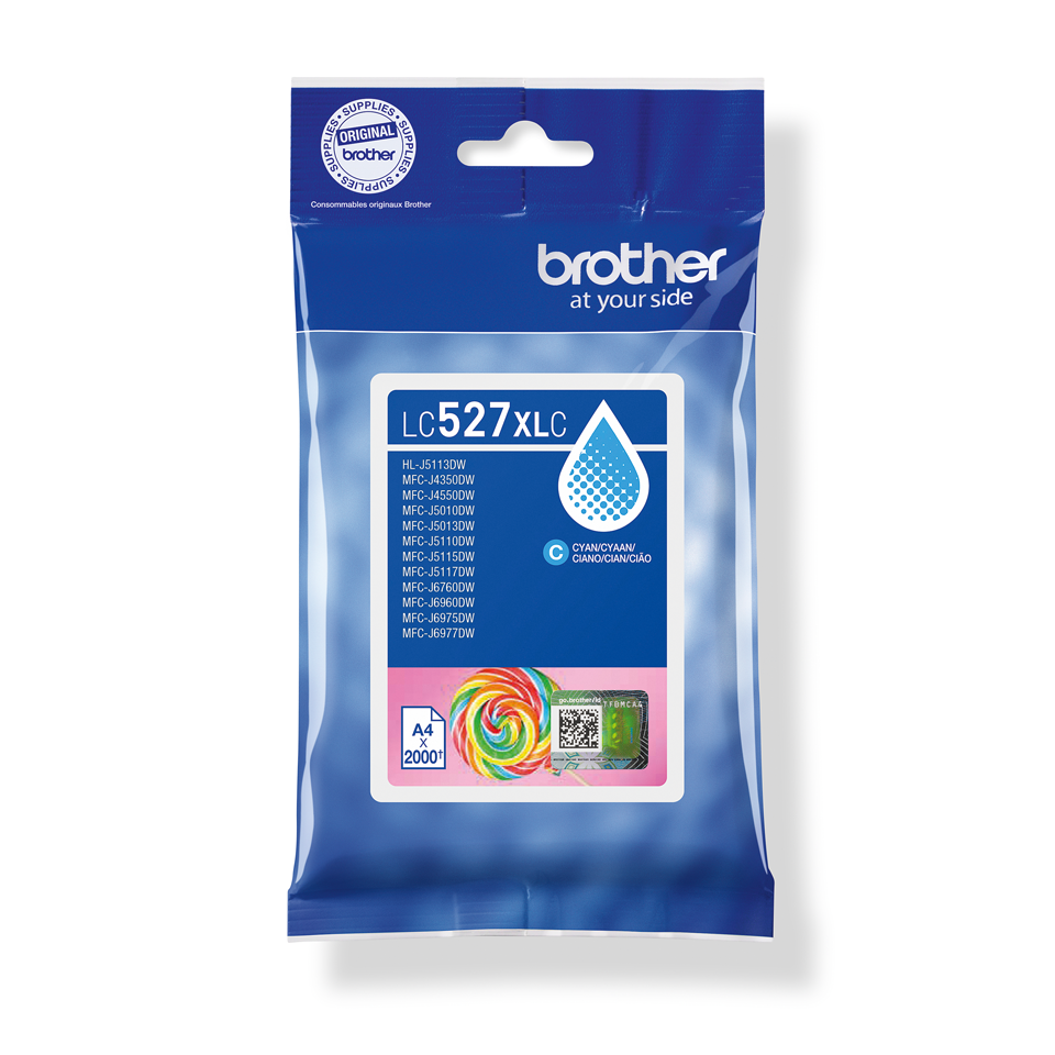 brother LC-527XLC cyan Druckerpatrone