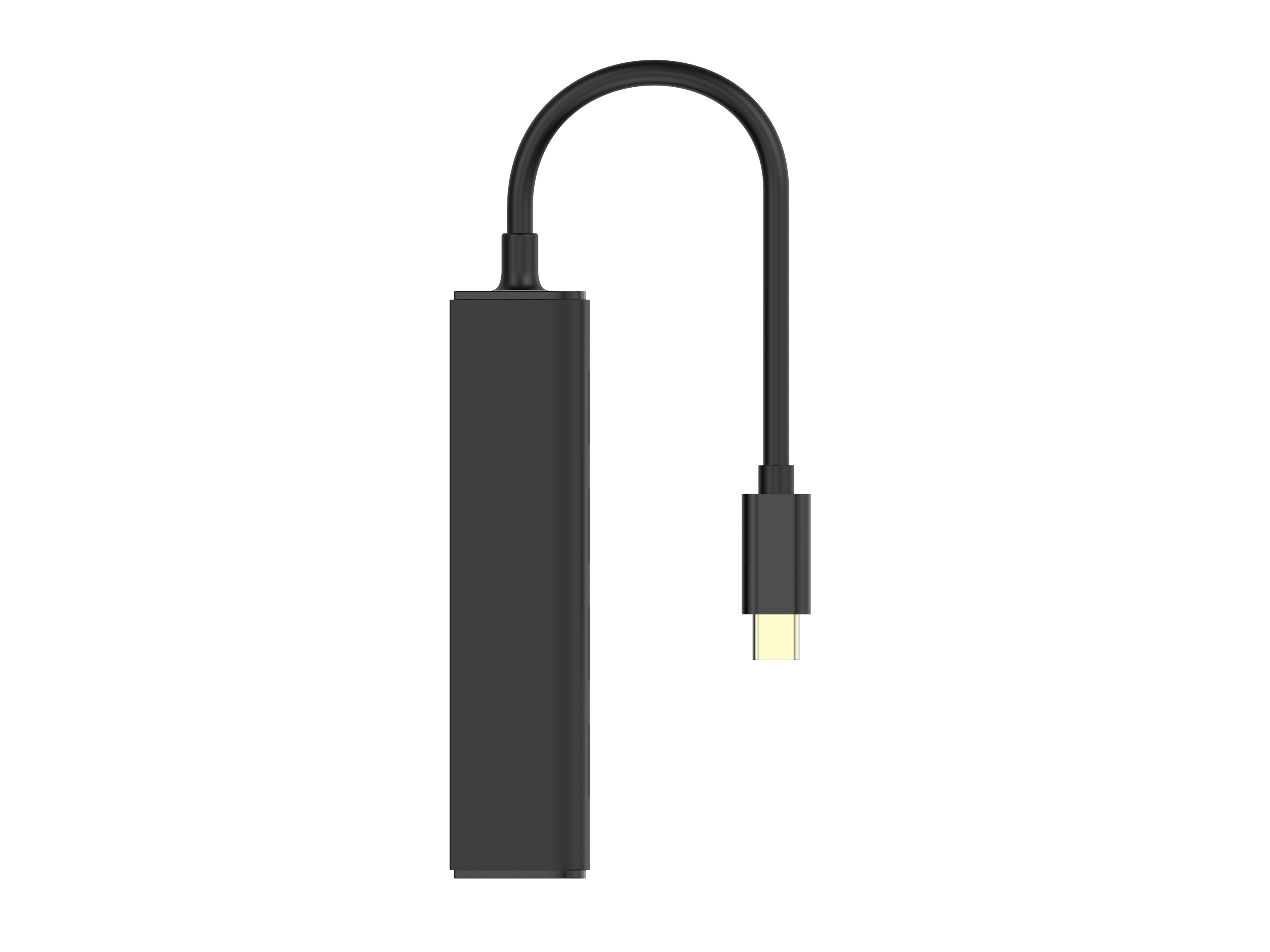 CONCEPTRONIC 4-Port Hub USB-C3.2Gen1->4xA3.0 o.Netz. sw