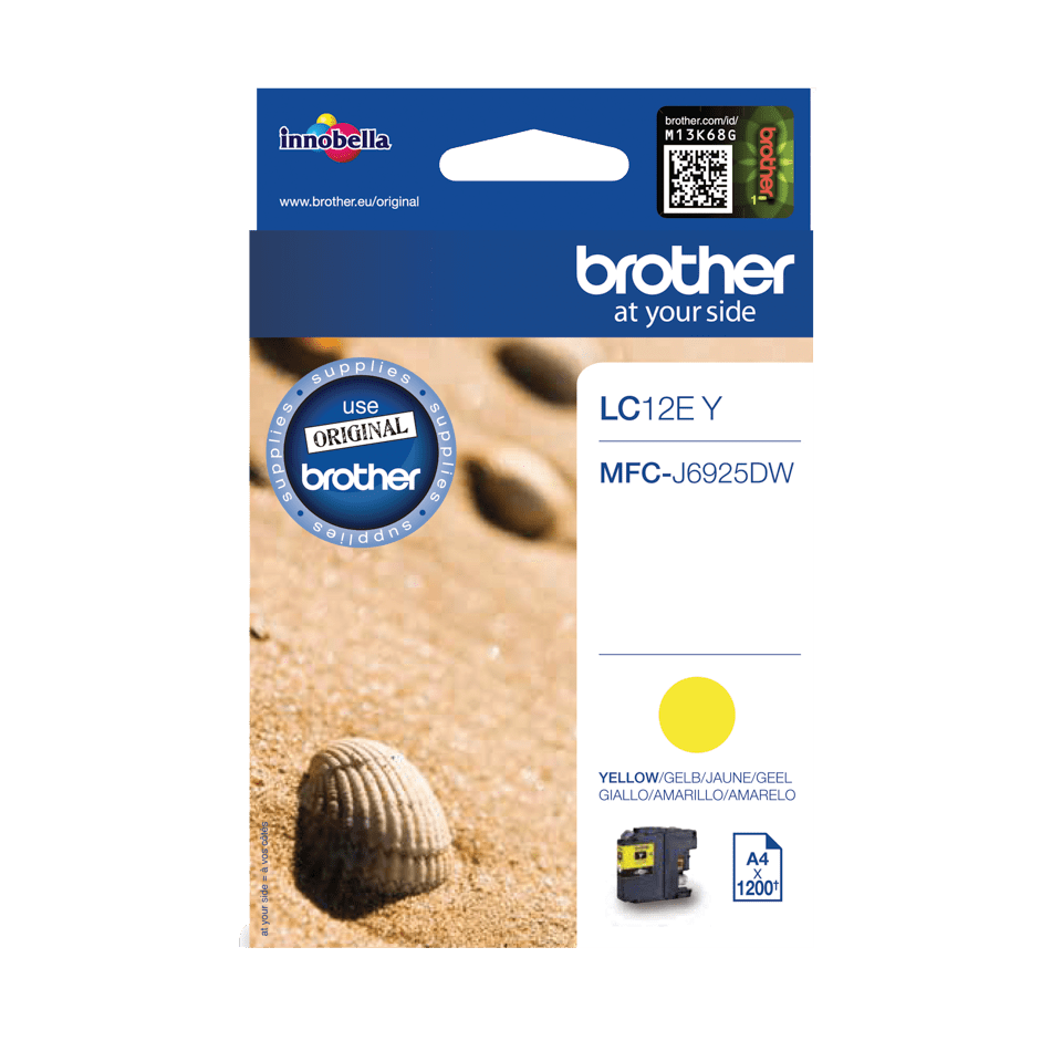 brother LC-12EY gelb Druckerpatrone