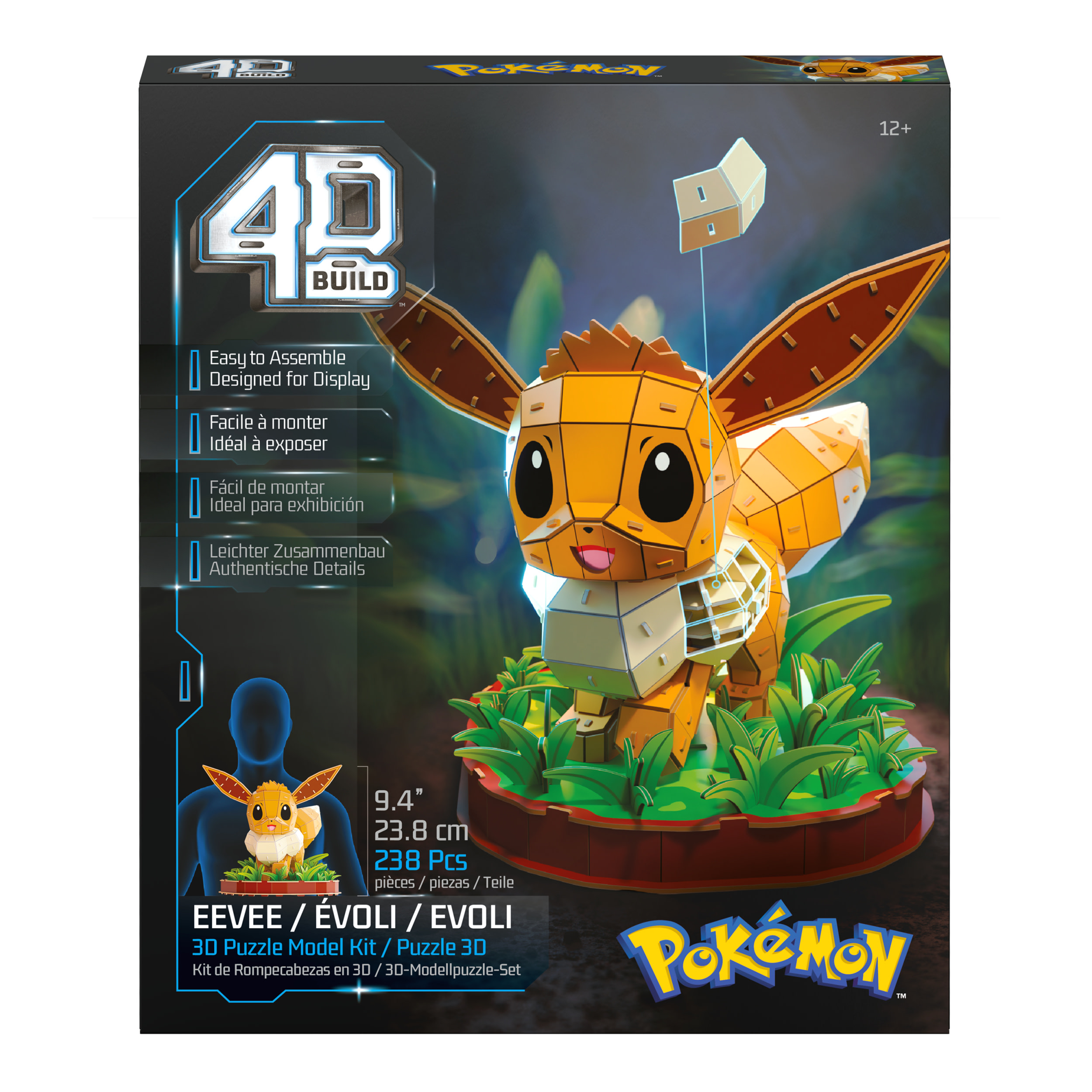 4D Build - Pokémon Evoli, Modellbau