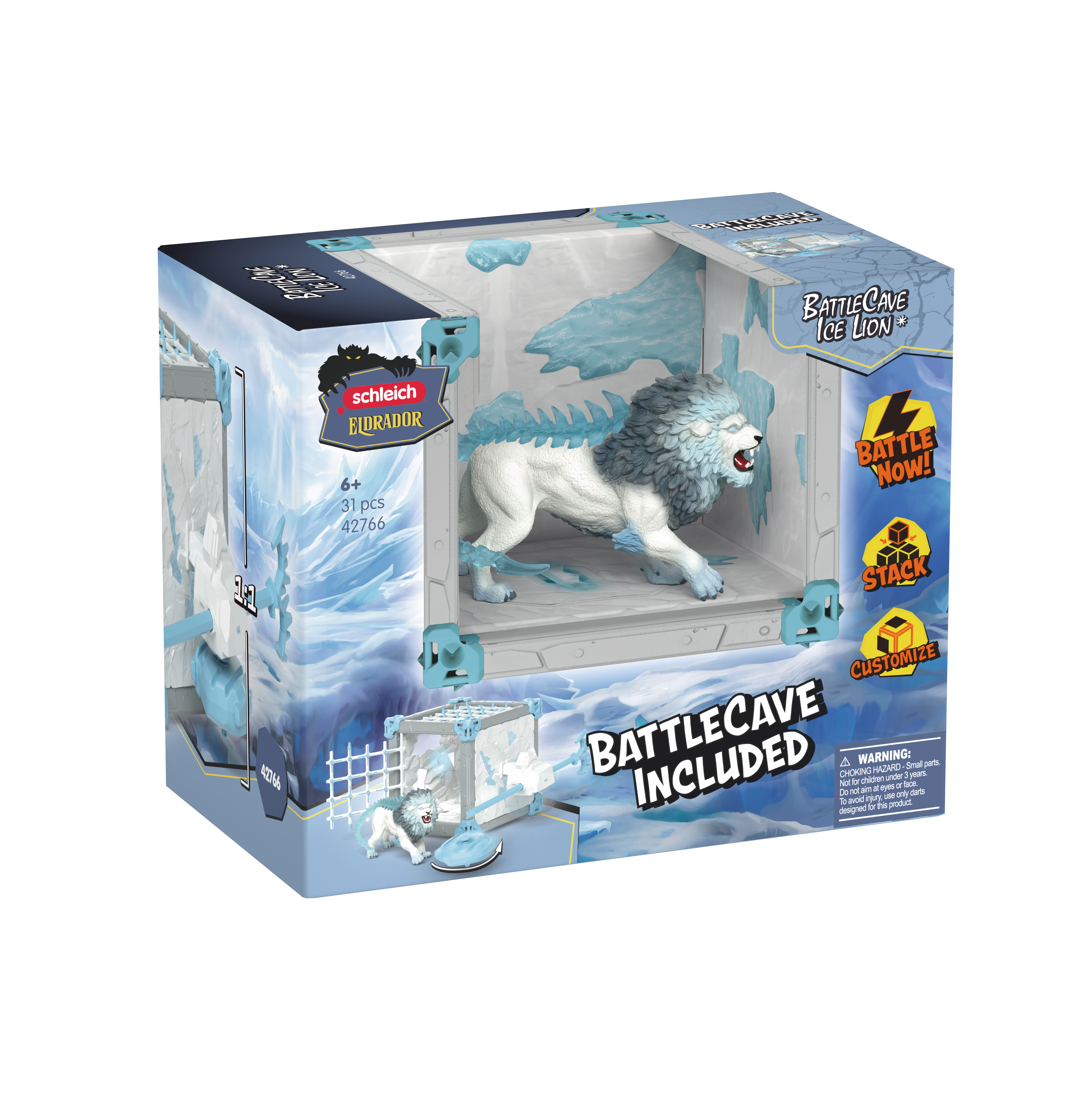 Eldrador Creatures BattleCave Eislöwe, Spielfigur