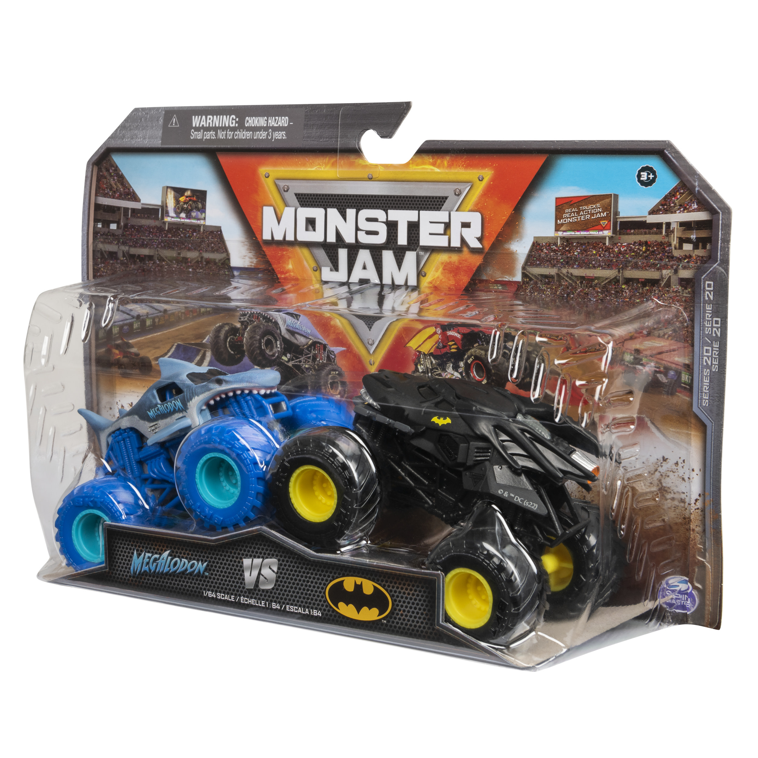 Monster Jam - Batmobil vs. Megalodon, Spielfahrzeug