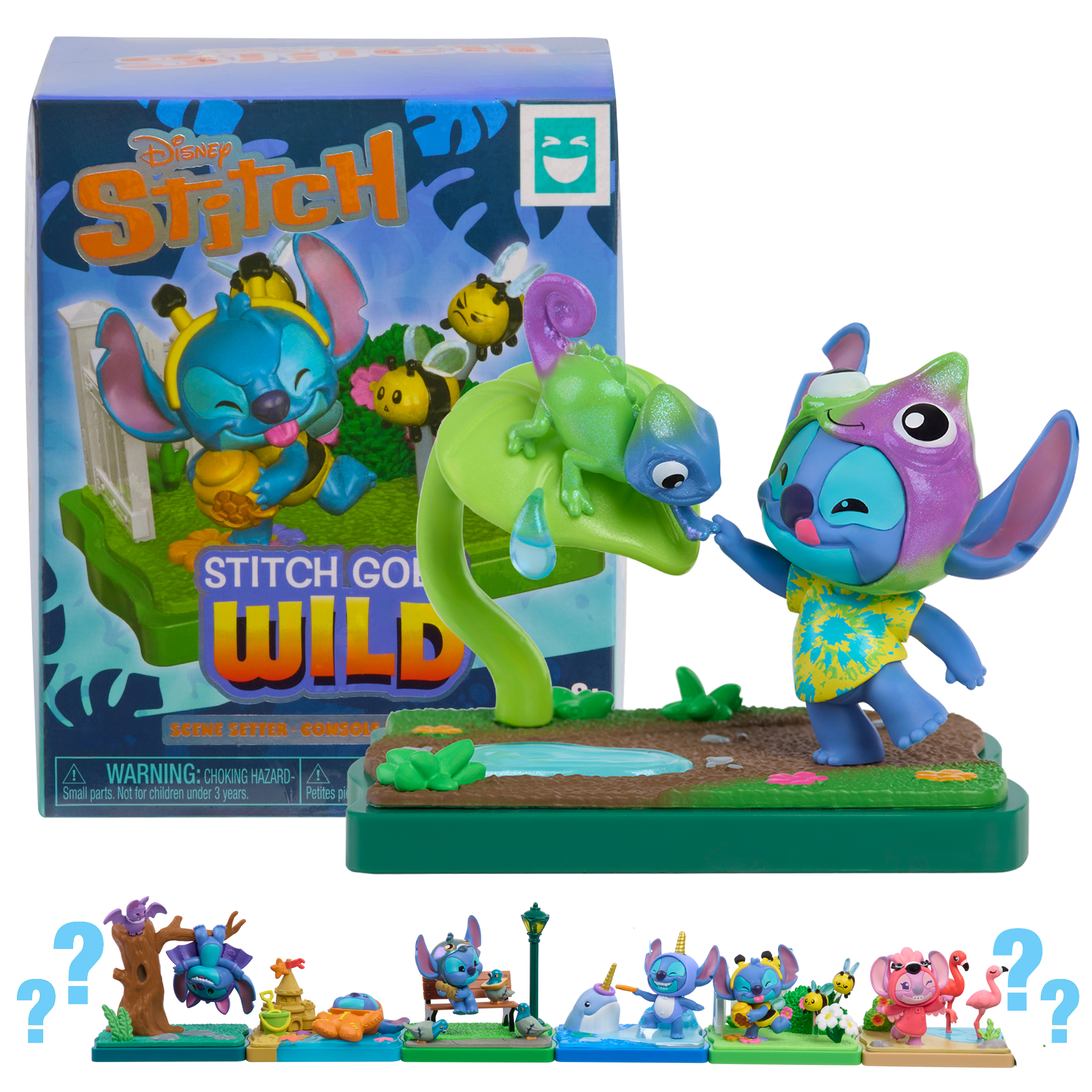 Disney Stitch Goes Wild Collectible Figures, Spielfigur