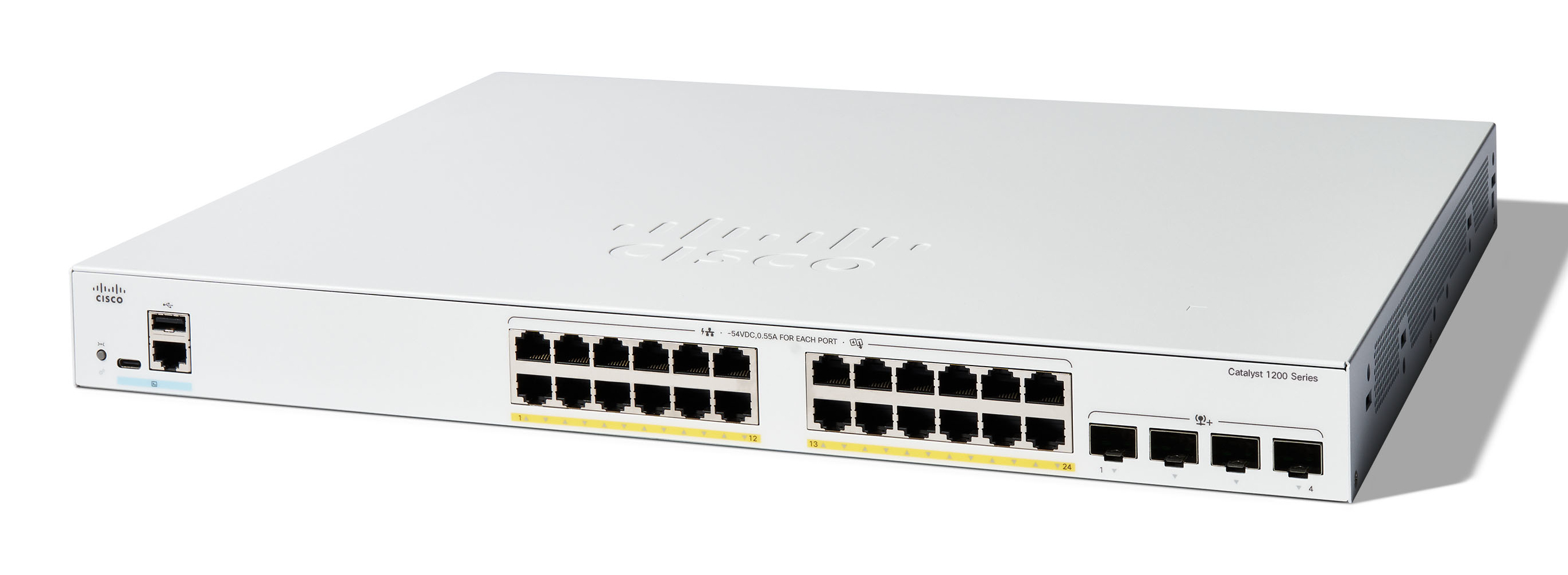 CATALYST 1200 24-PORT GE FULL POE 4X10G SFP+