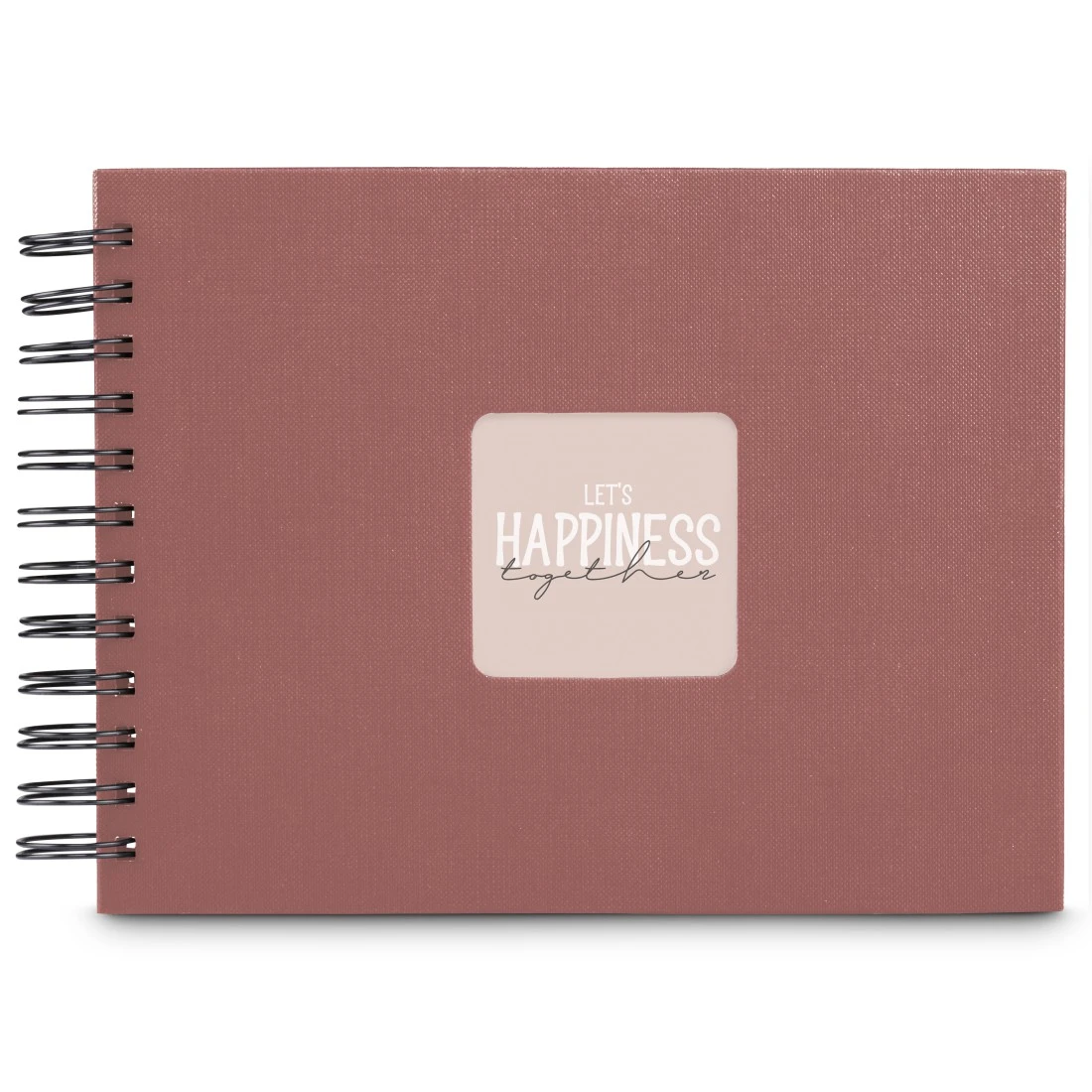 hama Fotoalbum Fine Art neutral 24,0 x 17,0 cm, 50 schwarze Seiten