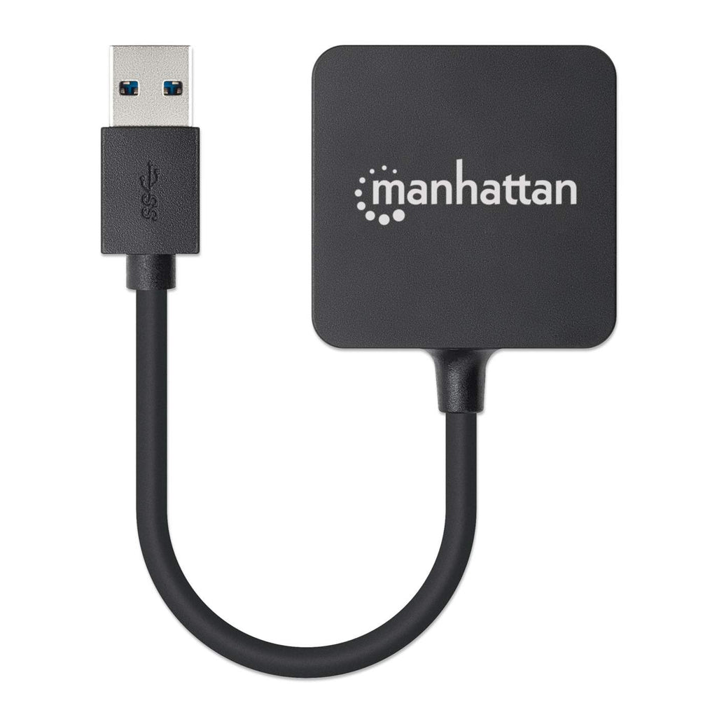 MANHATTAN USB-HUB 4-Port USB 3.0 schwarz