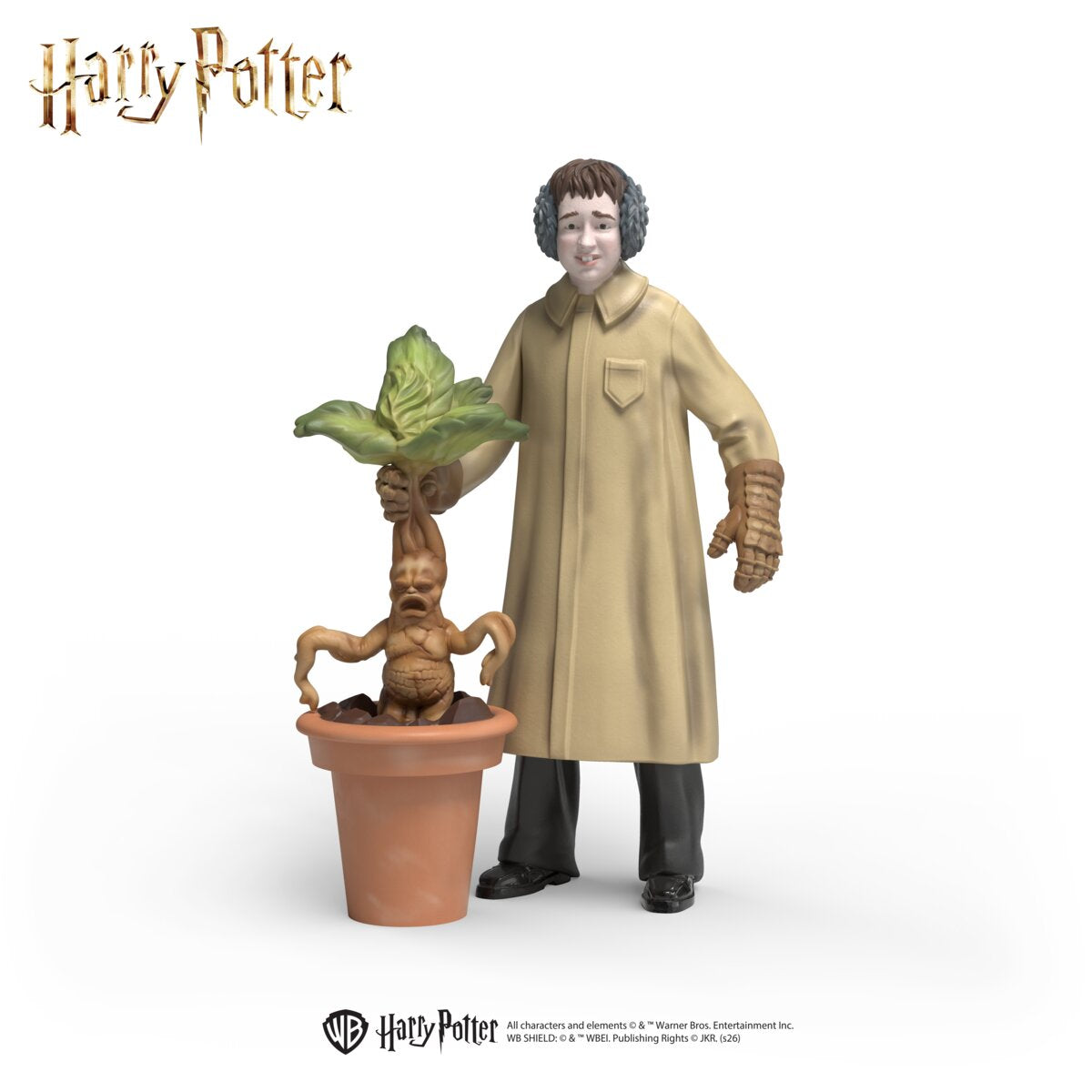 Wizarding World Harry Potter Neville mit Alraune, Spielfigur