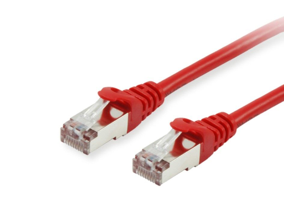 Equip Patchkabel Cat6 S/FTP 2xRJ45 0.15m rot LSZH Polybeutel