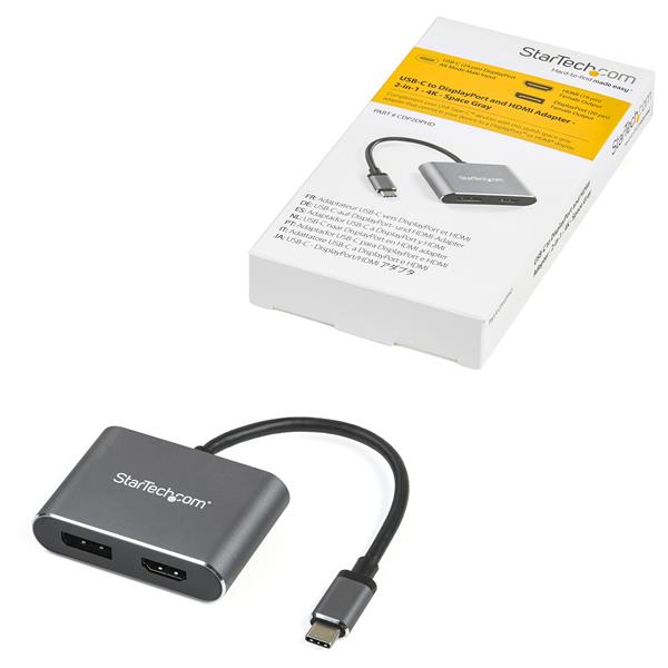 USB C TO HDMI OR DP ADAPTER HDMI OR DISPLAYPORT HDR 4K 60
