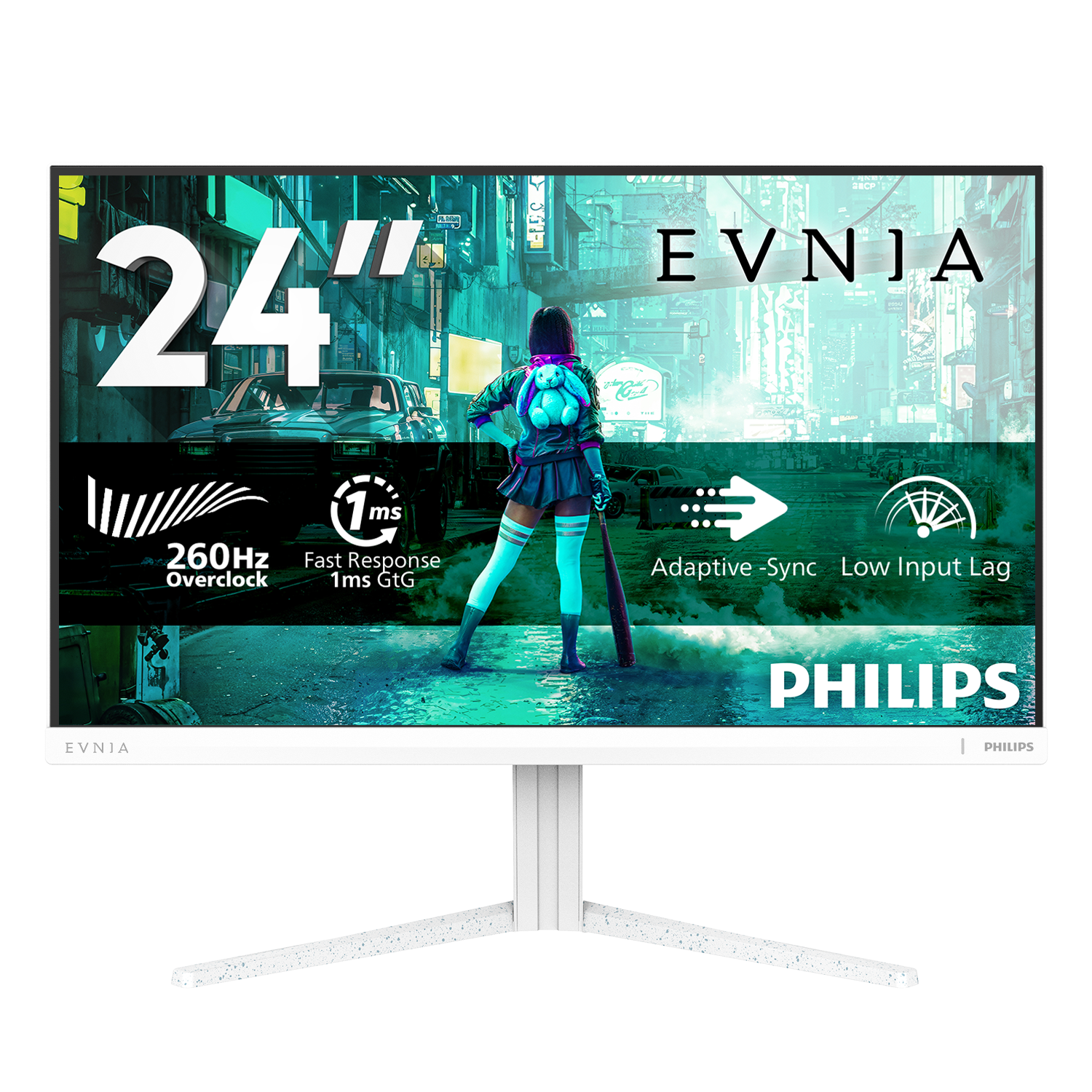 Philips 60,5cm (23,8) 24M2N3201P 16:09 HDMI+DP IPS white