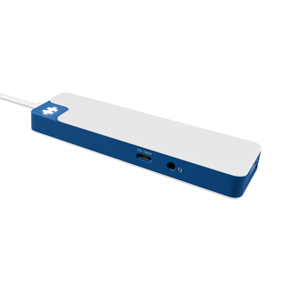 HYPERDRIVE FLEX 8 PORT USB-C HUB (BLUE)