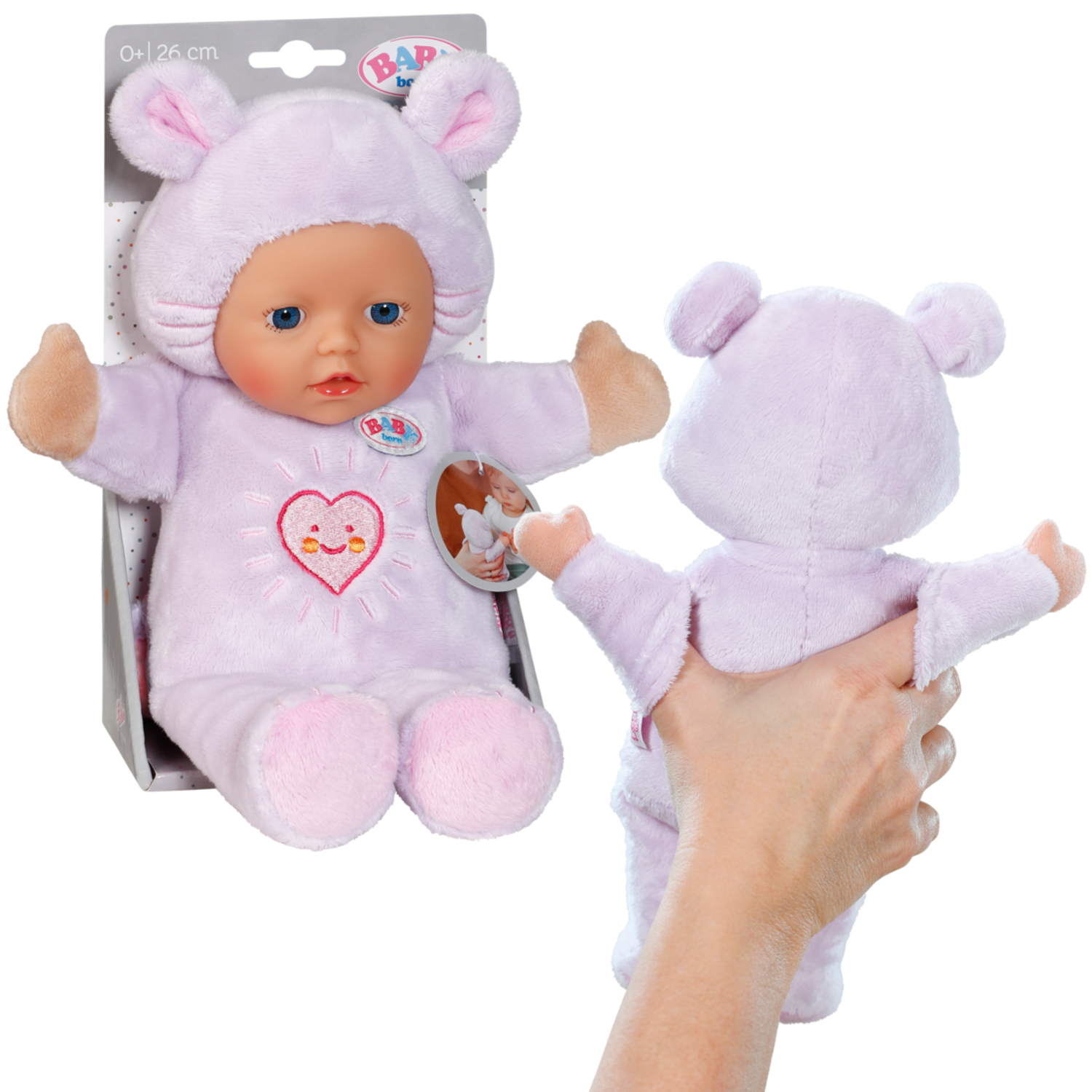 BABY born® for babies Maus, Puppe