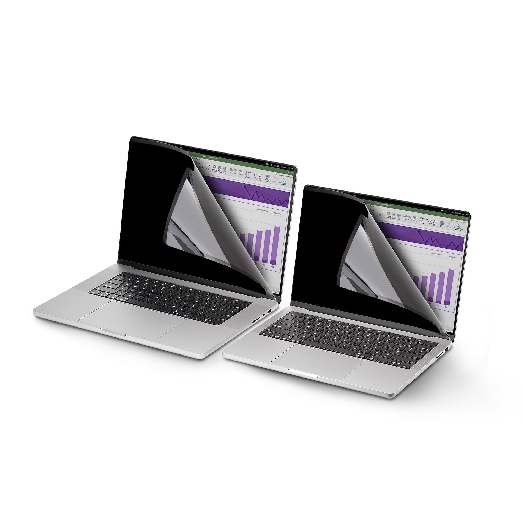 STARTECH.COM 33,78cm 13,3Zoll 16:10 Touch Laptop Sichtschutz Sichtschutzfolie Notebook Blickschutzfilter/Blaulichtfilter Flip-Up