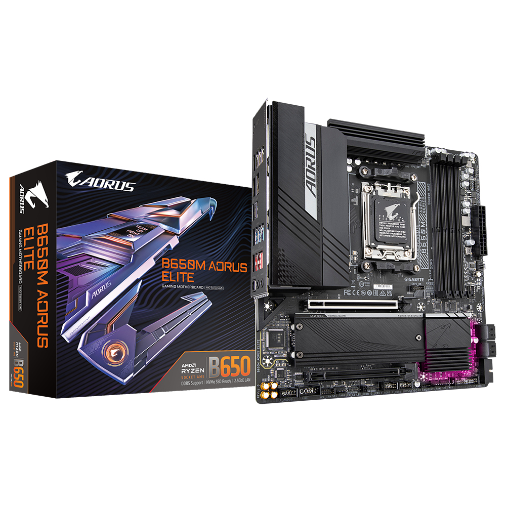 B650M AORUS ELITE, Mainboard
