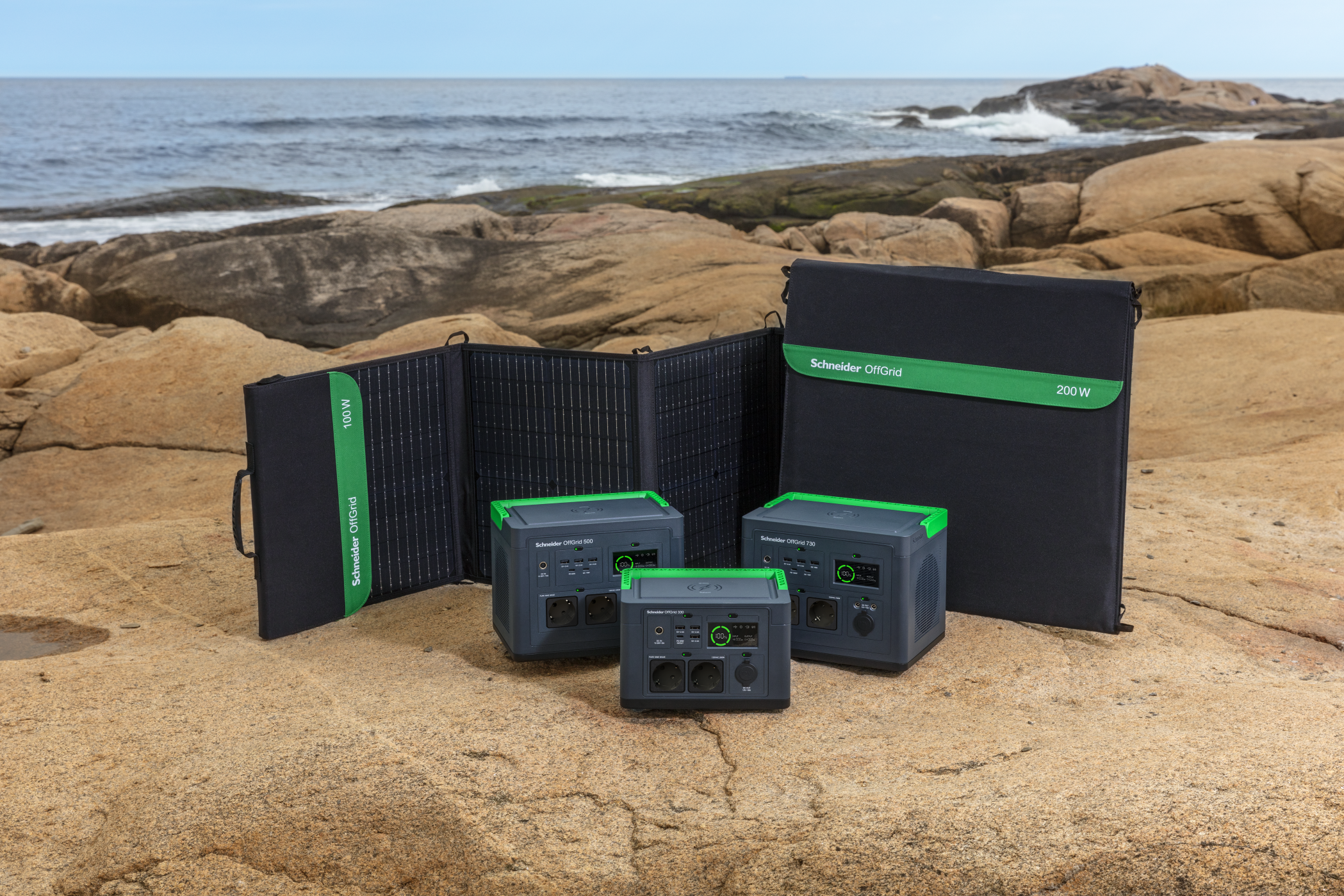 SCHNEIDER OFFGRID PORTABLE SOLAR PANEL 100W