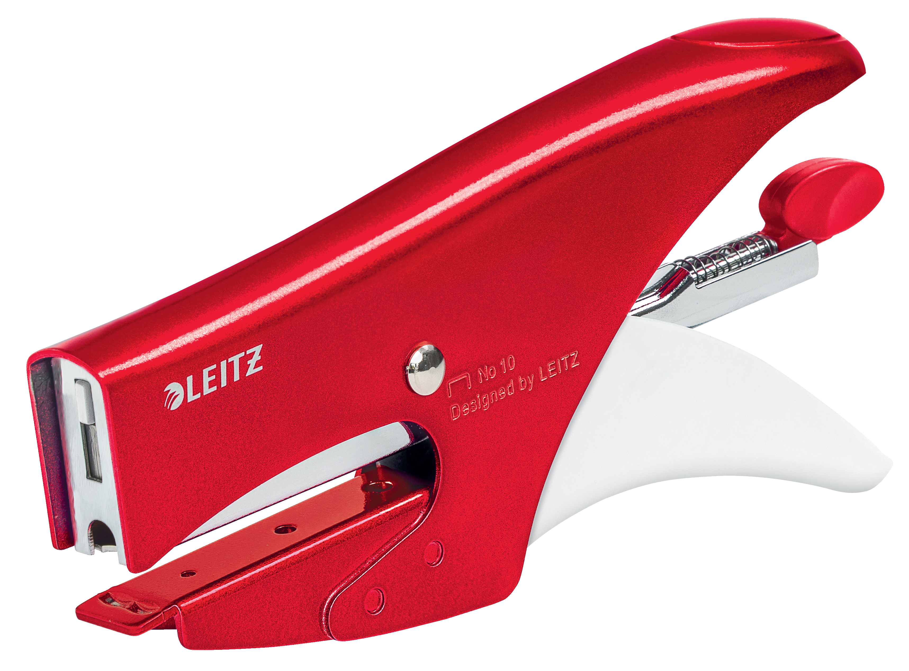 LEITZ Heftzange 5531 WOW rot-metallic, 1 St.