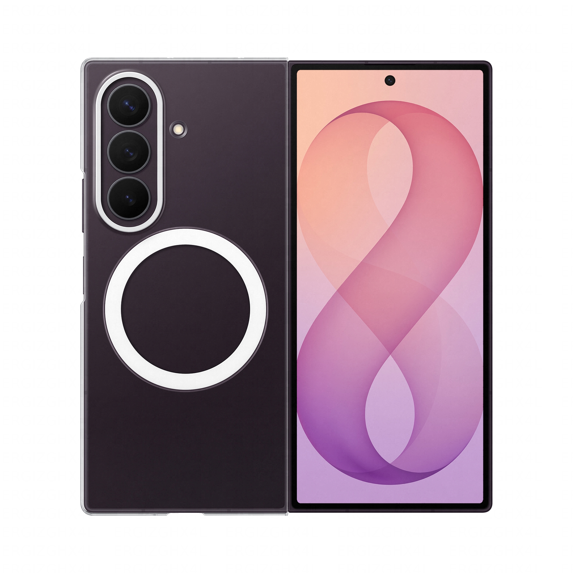 SAMSUNG Clear Magnet Case für Galaxy Z Fold8 Ultra Transparent