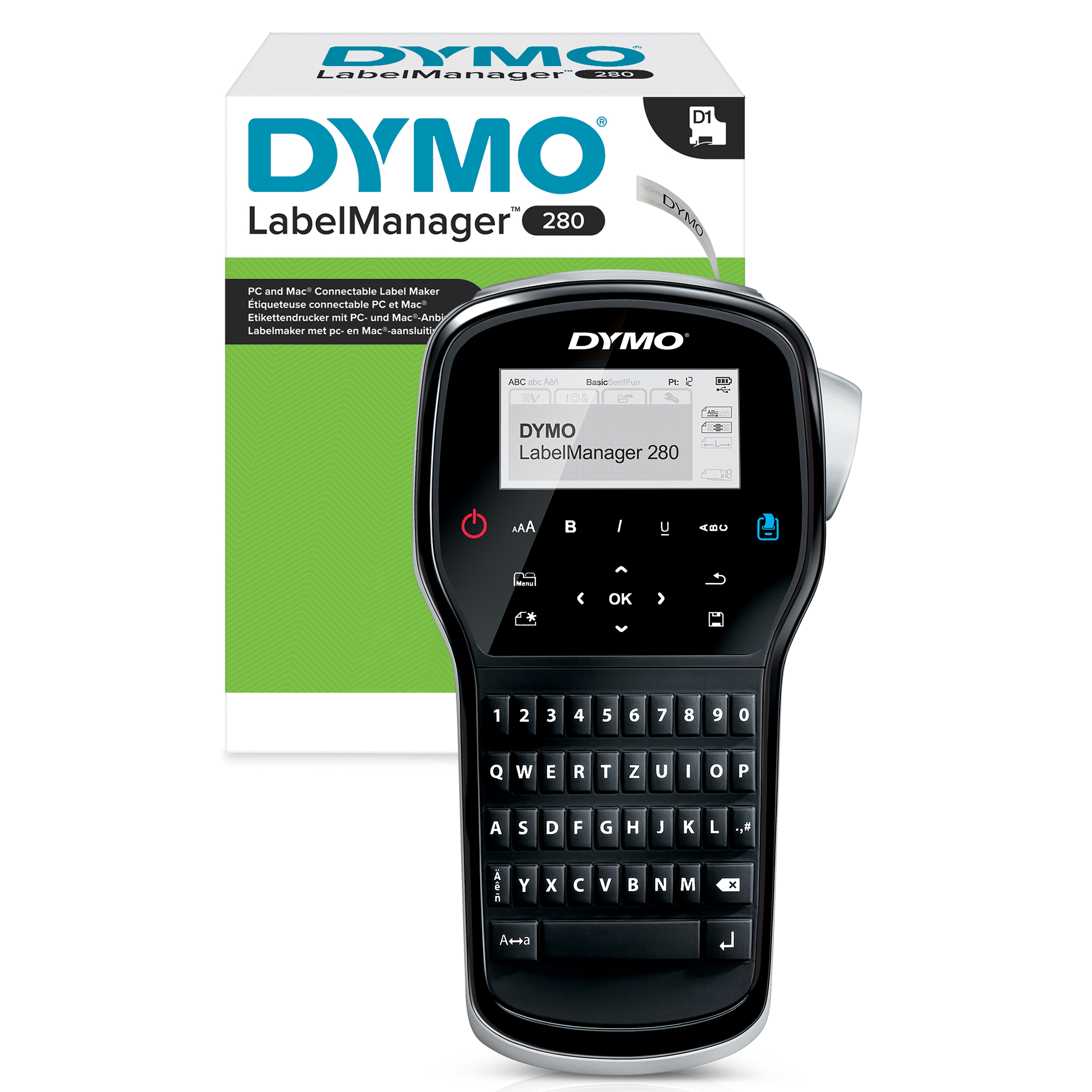 DYMO LabelManager 280 Beschriftungsgerät schwarz