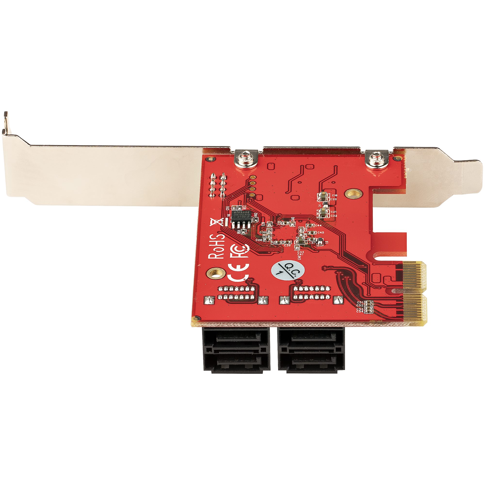 4-PORT SATA PCIE CARD - 6GBPS .