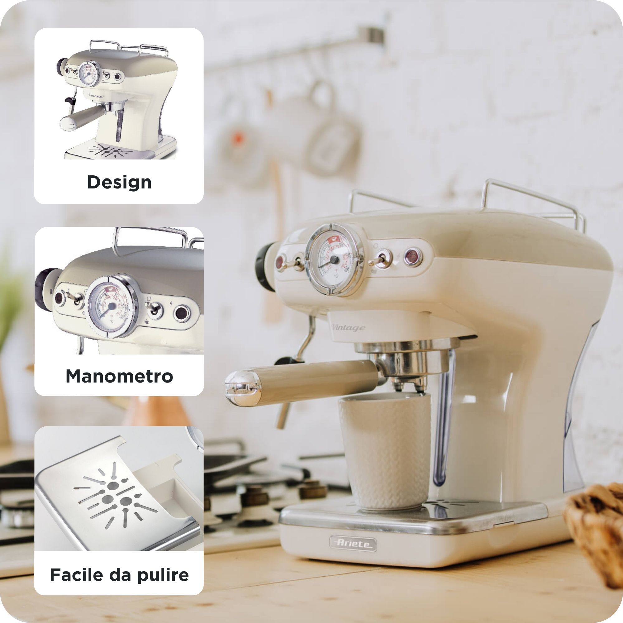 Amerikanische Vintage , Espressomaschine