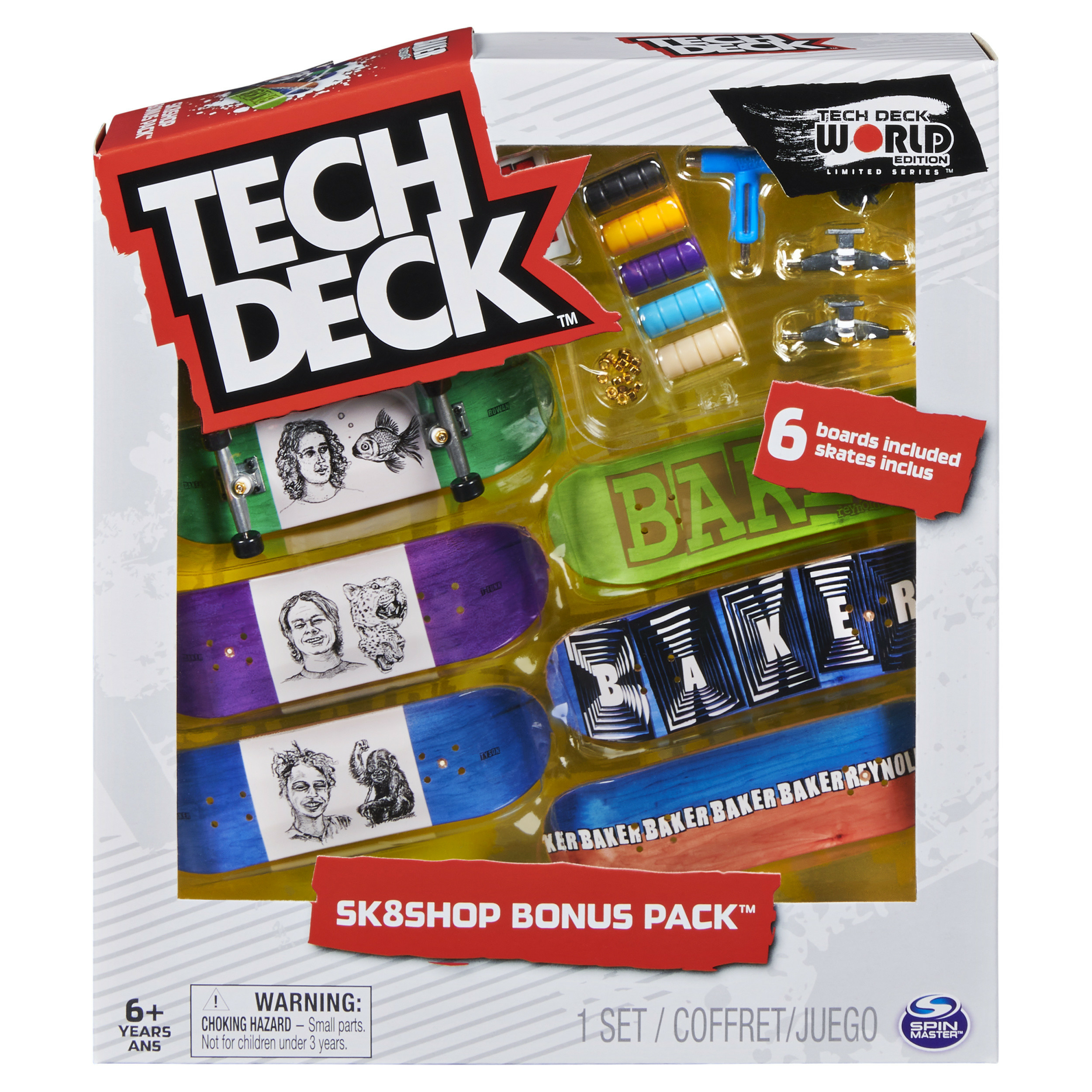 Tech Deck - Sk8te Shop Bonus Pack, Spielfahrzeug