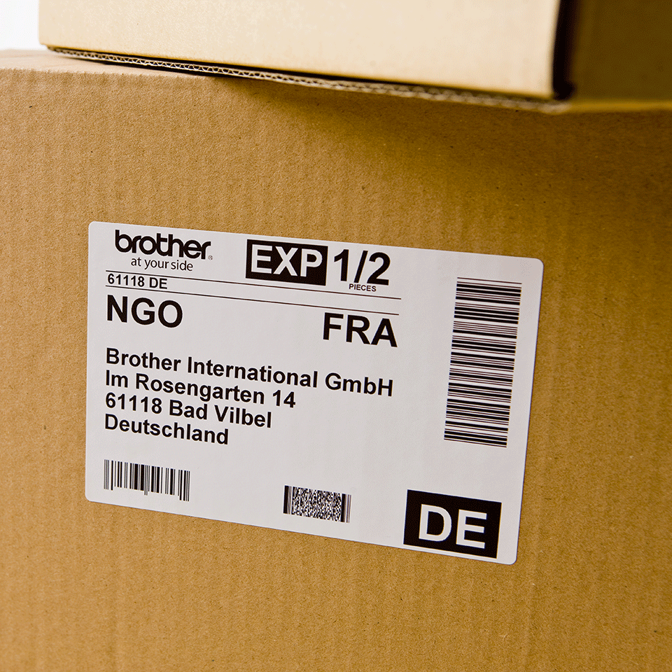 DK SINGLE LABLE ROLLS F/ QL-500/550 300PCS/RL 62X100MM