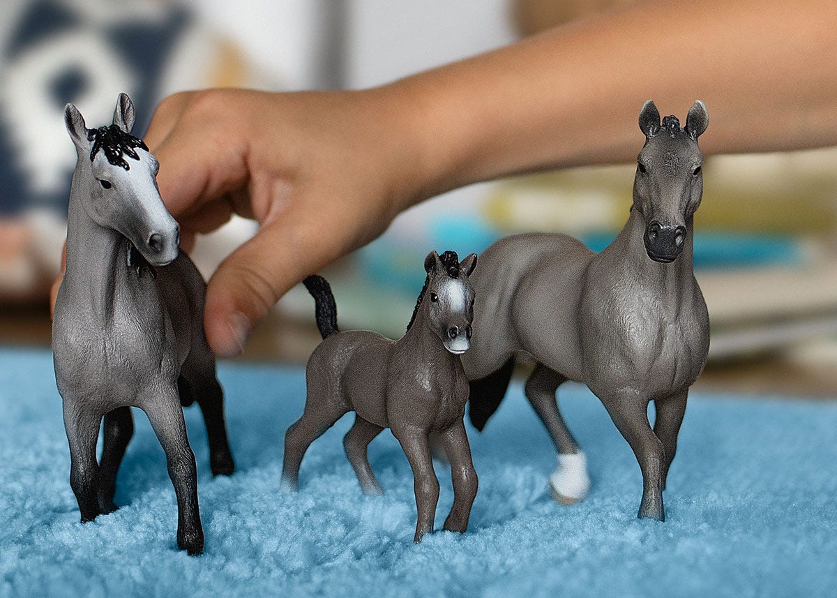 Horse Club Cheval de Selle Francais Stute, Spielfigur