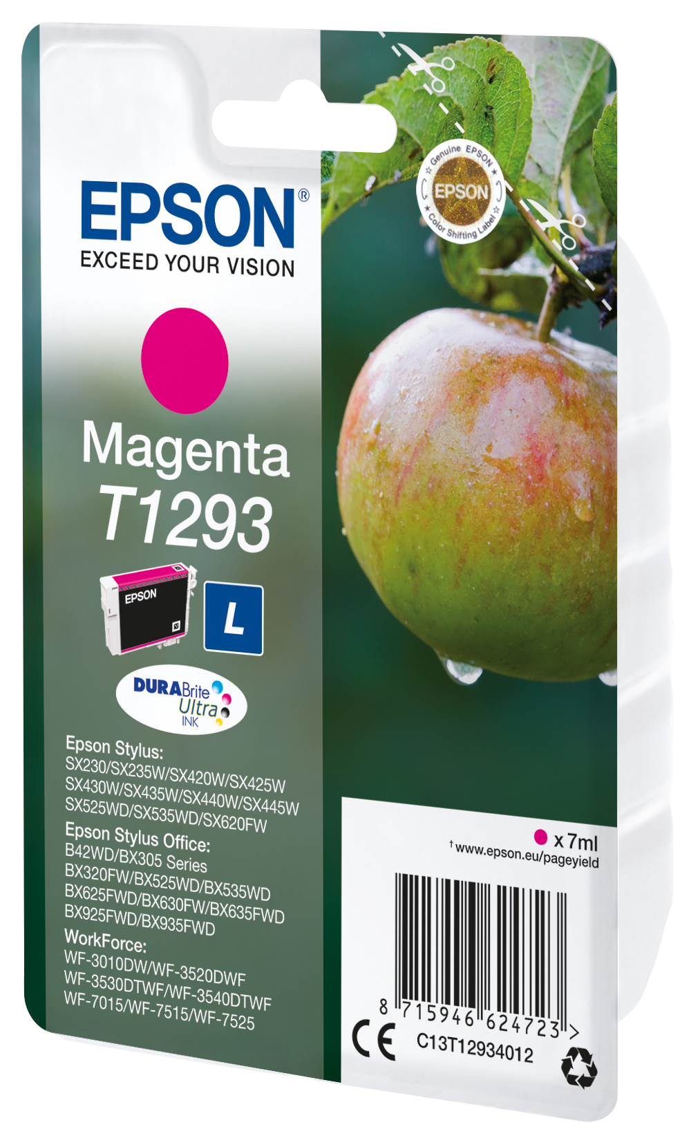 EPSON T1293L (Apfel) magenta Druckerpatrone