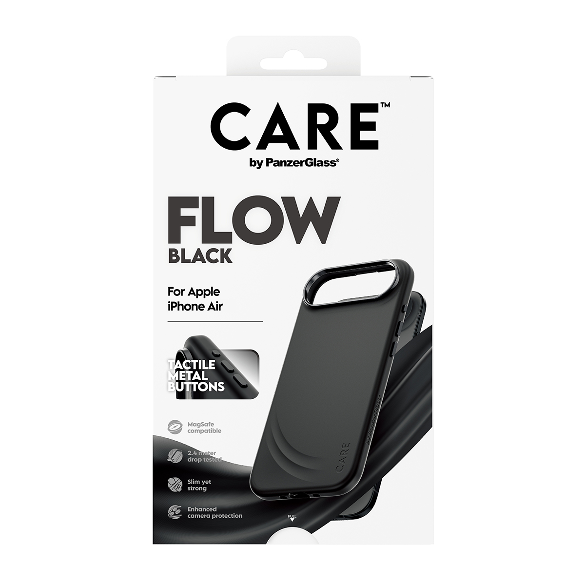 CARE BY FEATURE FLOW CASE BLACK W. MAGSAFE IPHONE 17 AIR
