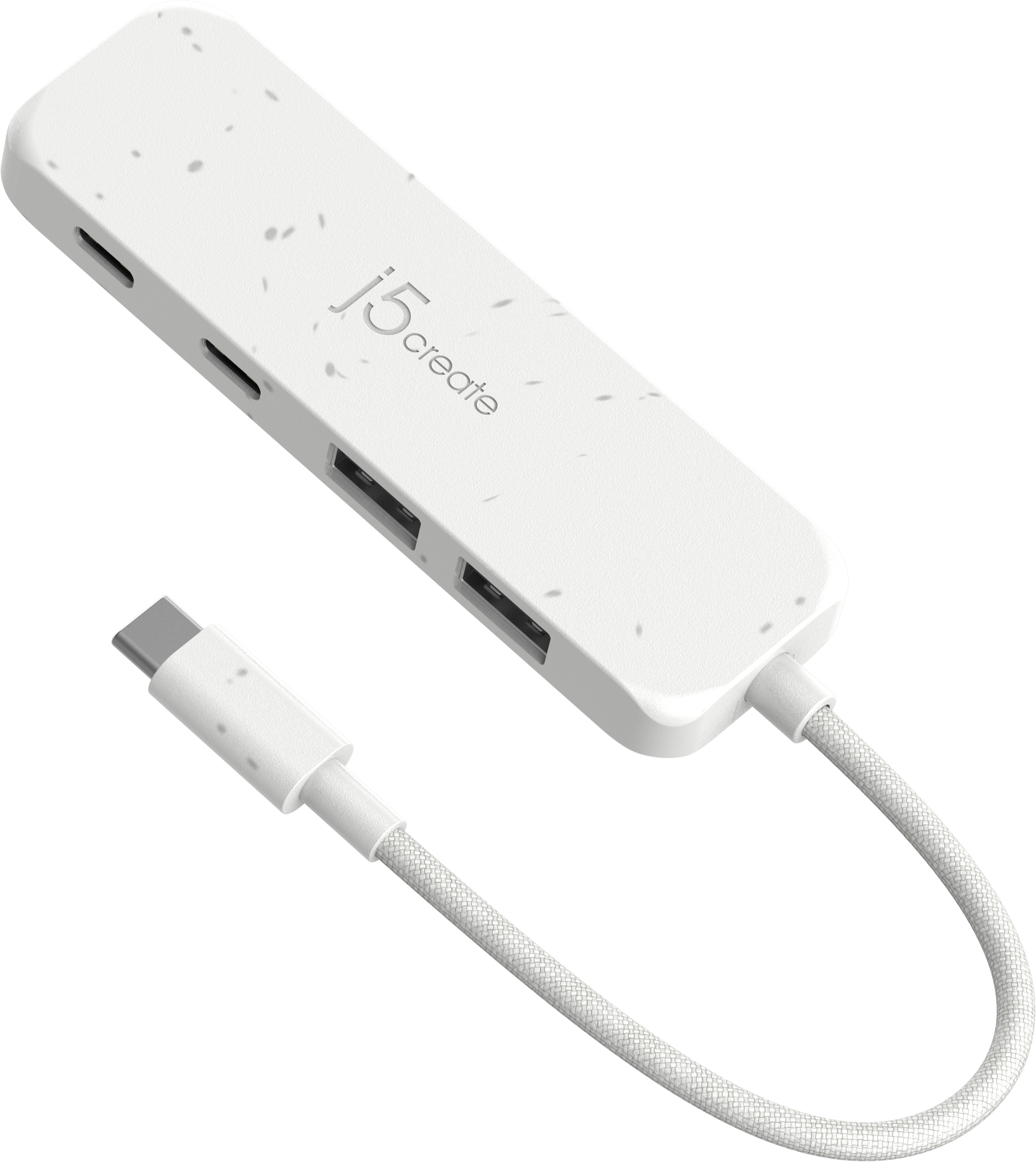 ECO-FRIENDLY USB-C TO 4-PORT TYPE-C TYPE-A GEN 2 HUB