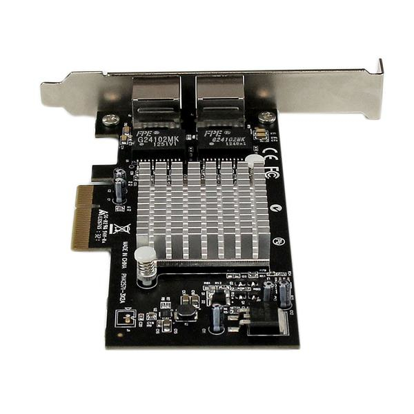 STARTECH.COM 2 Port PCI Express / PCIe Gigabit Ethernet Netzwerkkarte 2x RJ45 - PCI-e Intel i350 NIC Server Adapter
