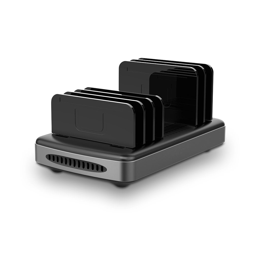 LINDY 6-Port USB-Ladestation 160W, 3x USB-C PD & 3x USB-A