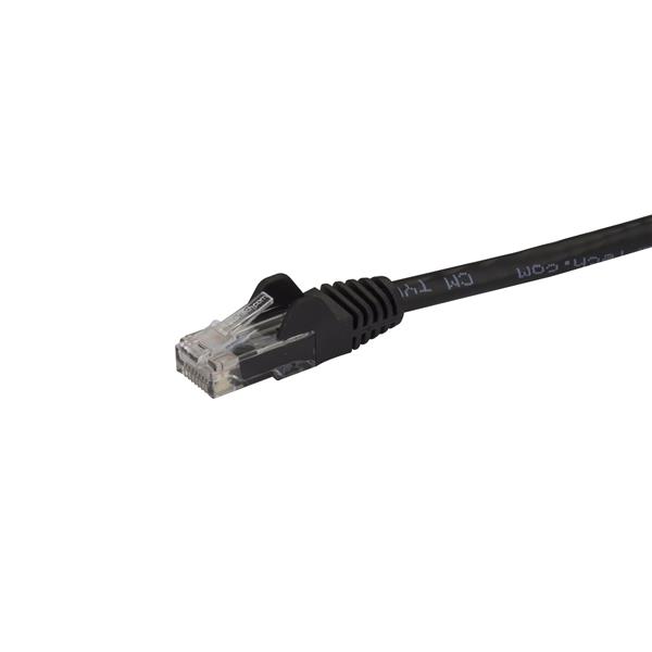StarTech.com Cat6 Gigabit Patchkabel Snagless 10 m RJ-45 Schwarz