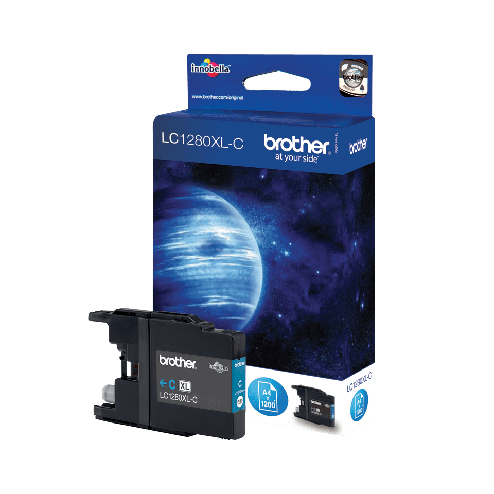 brother LC-1280XLC cyan Druckerpatrone