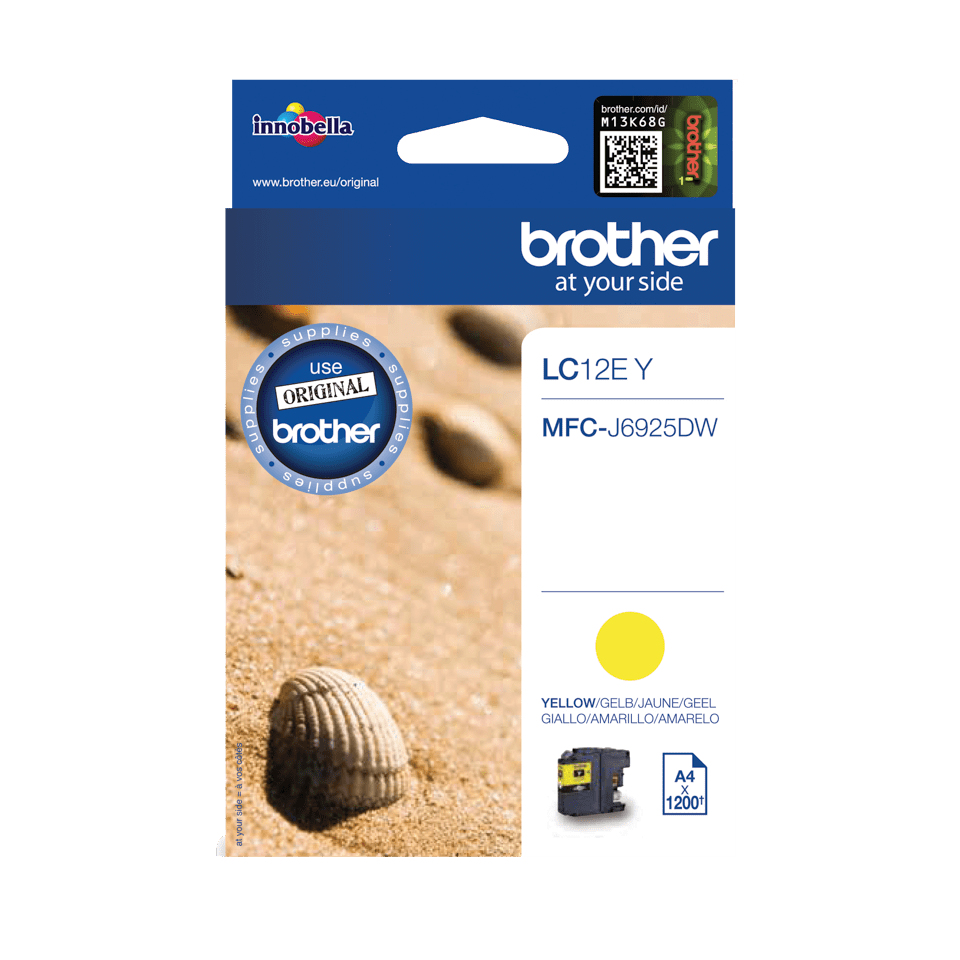 brother LC-12EY gelb Druckerpatrone