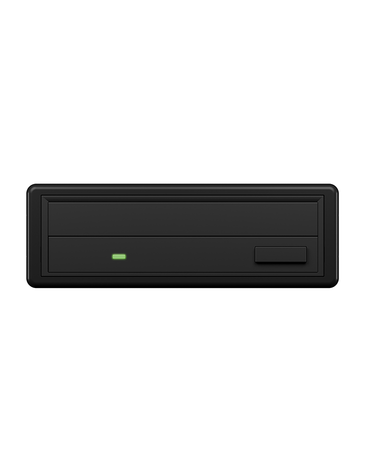 Geh. IcyBox 1x5,25 SATA DVD/ Blue-Ray, schwarz