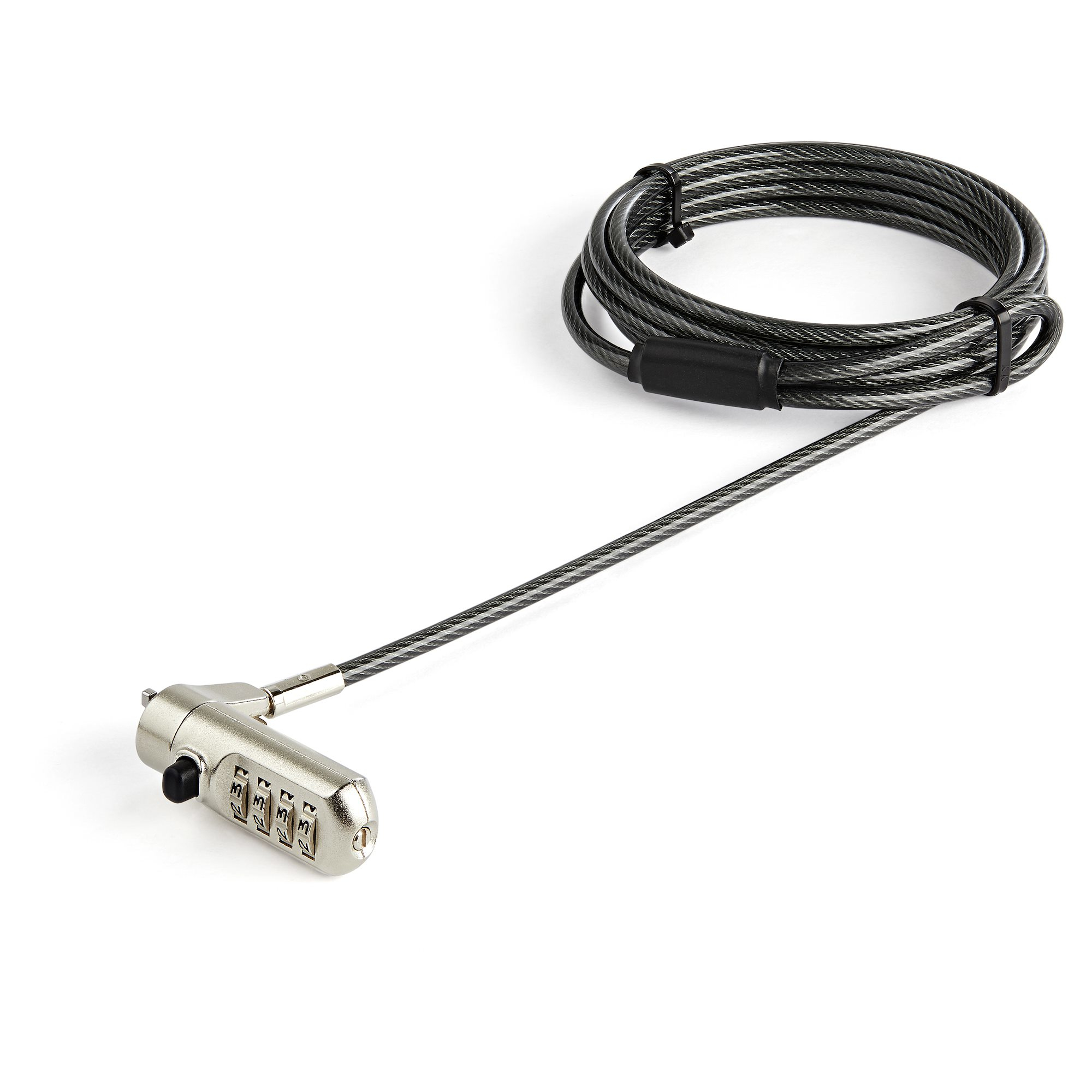 StarTech.com Laptopschloss 2 m Kabel Nano lock Schwarz