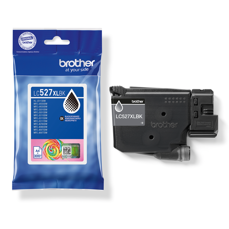brother LC-527XLBK schwarz Druckerpatrone